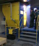 Установка для влажного обескрыливания и извлечения семян